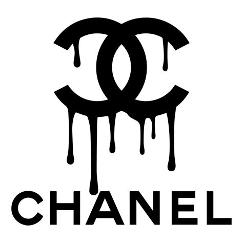 chanel drip hat|Chanel logo dripping fabric.